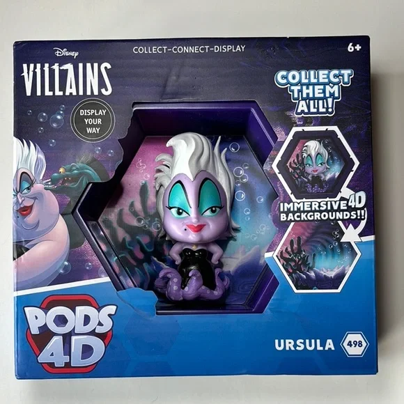 ⭐️NWT-Disney Villains Ursula PODS 4D Figure - Picture 11 of 11